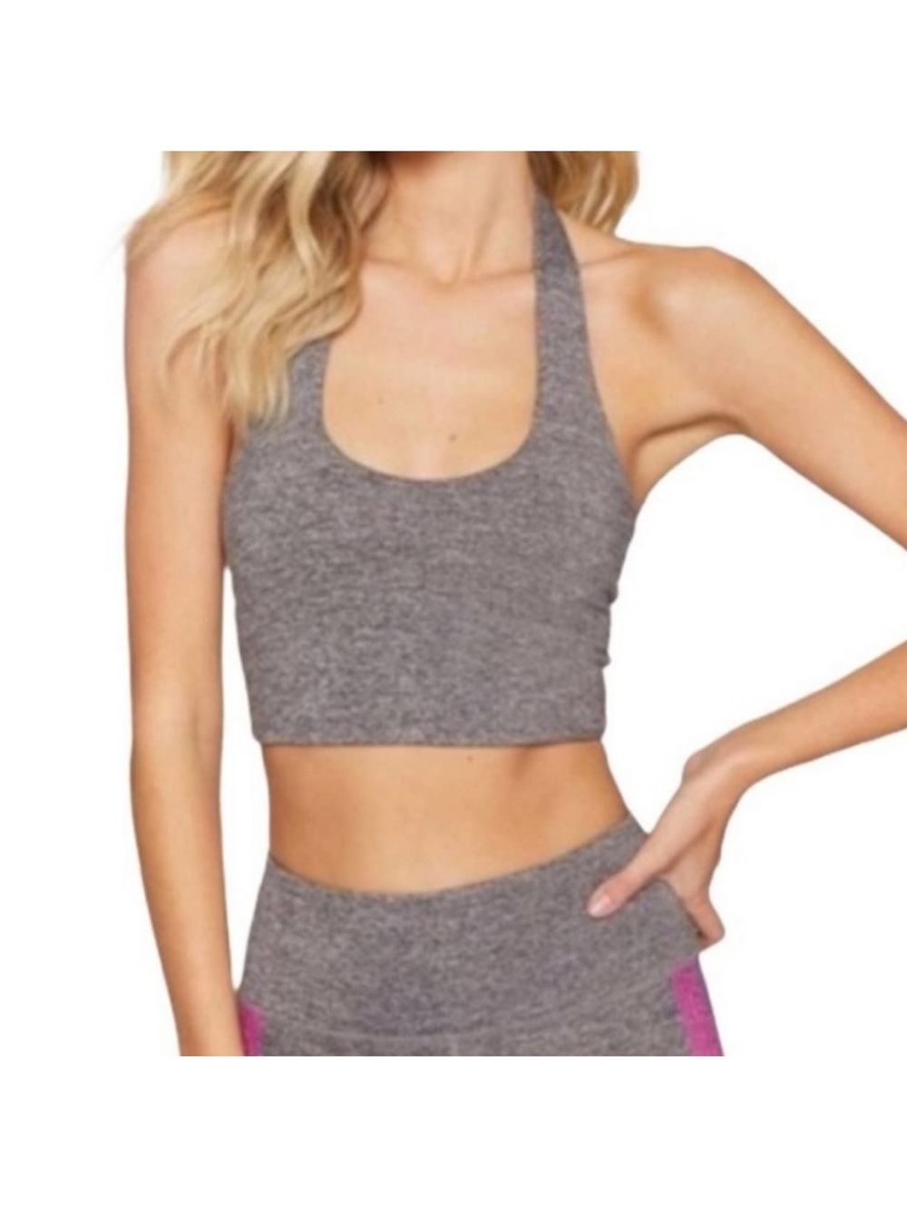 SPIRITUAL GANGSTER Devotion Brami Halter Bra Top Large